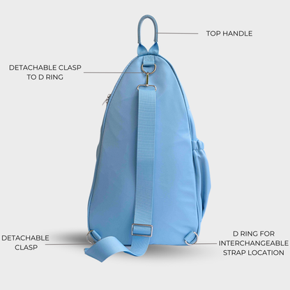 The Motto Pickleball Bag - Sky Blue