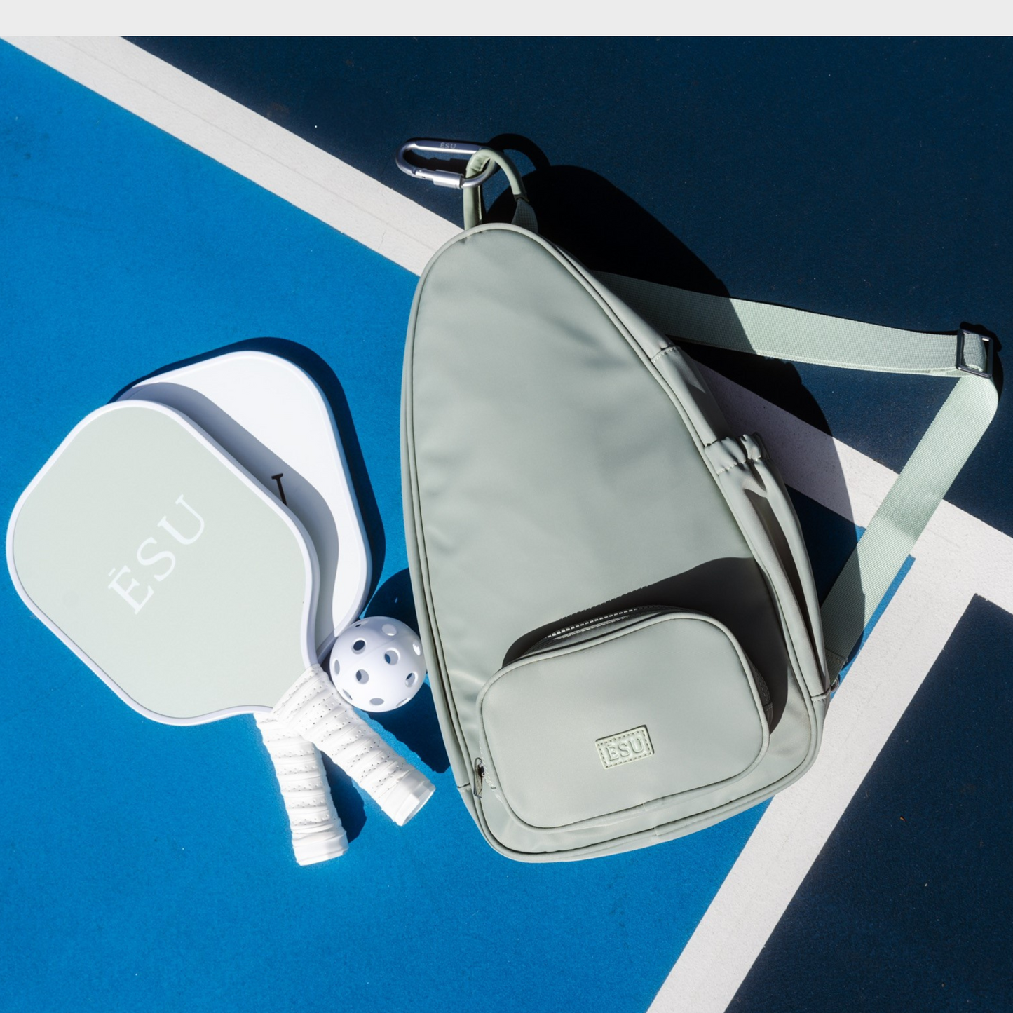 The Motto Pickleball Bag - Sage Green