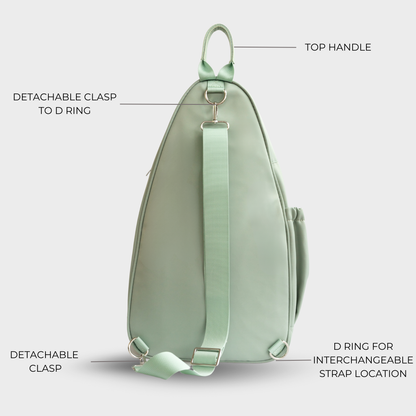 The Motto Pickleball Bag - Sage Green