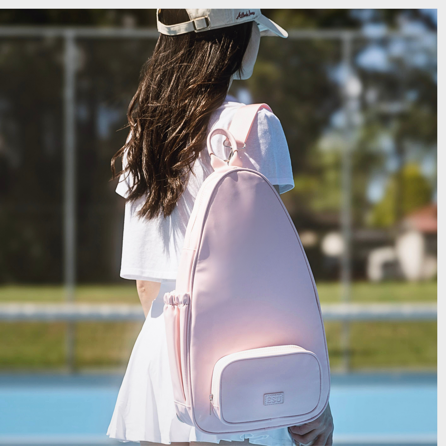 The Motto Pickleball Bag - Blush Pink