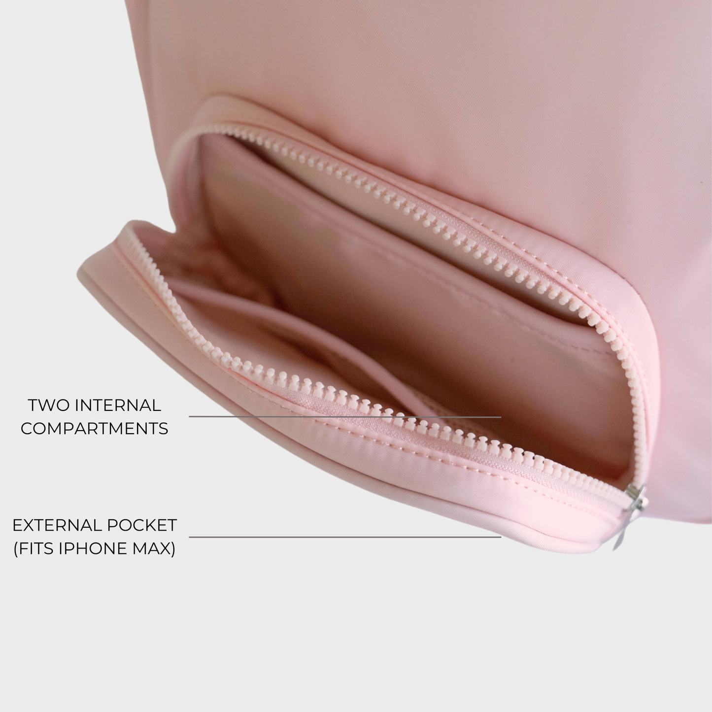 The Motto Pickleball Bag - Blush Pink